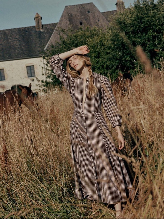 Doen Dresses & Skirts - Doen Delphine Plaid Dress